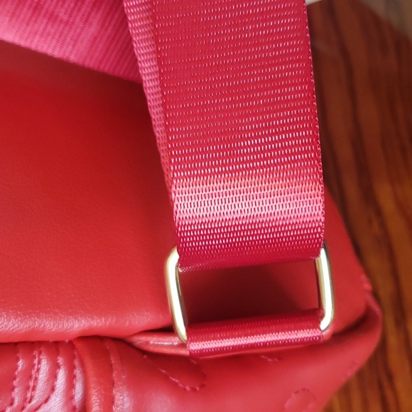NWT Juicy By Juicy Couture Crowd Pleaser So Cute Crimson Red ♥ Backpack . - Picture 11 of 17